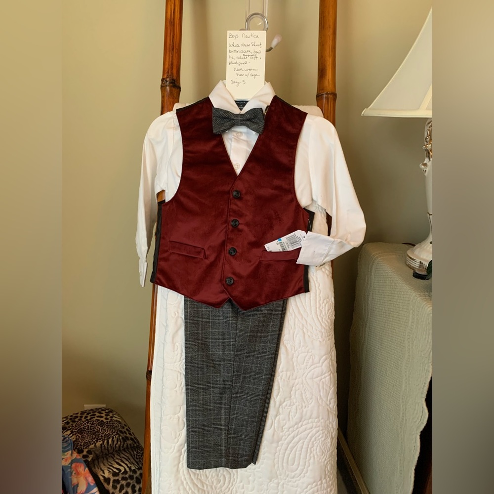 Boys Nautica 4 Pc Pant Set - New Never Worn